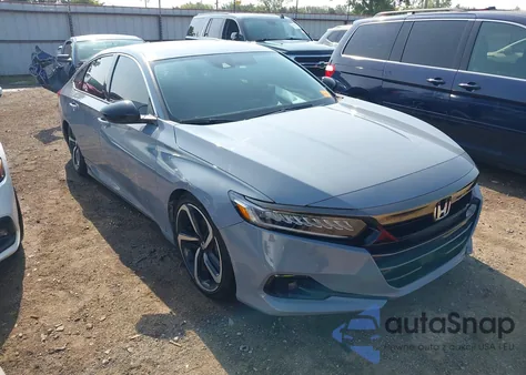 2022 Honda Accord Sport Special Edition из США, поврежденный, VIN 1HGCV1F46NA119902